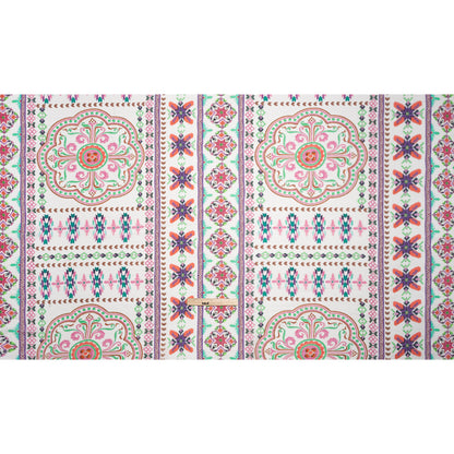 Mood Exclusive Pink Needle and Nostalgia Viscose Georgette Drape