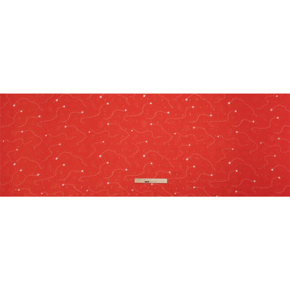 Mood Exclusive Wish for Joy Metallic Dotted Crinkled Viscose Crepe Drape