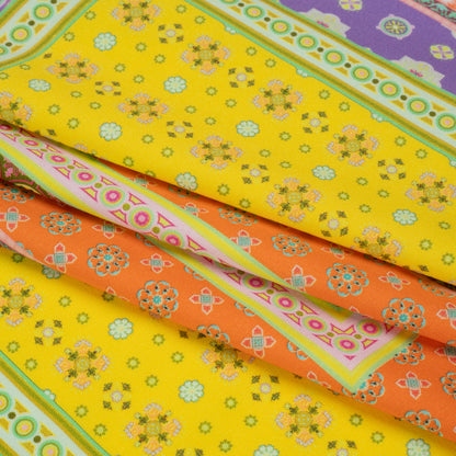 Mood Exclusive Purple Vibrant Stretch Sustainable Rayon Batiste Panel Full