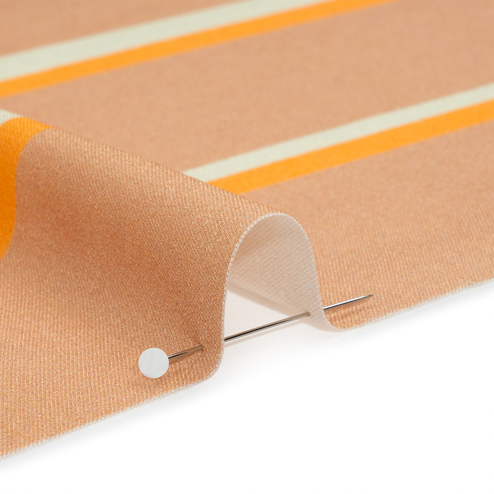 Mood Exclusive Orange Spice Latte Stretch Sustainable Rayon Batiste Folded