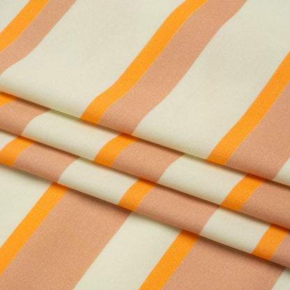 Mood Exclusive Orange Spice Latte Stretch Sustainable Rayon Batiste Full