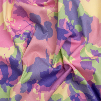Mood Exclusive Yellow Soft Shade Stretch Brushed Cotton Twill