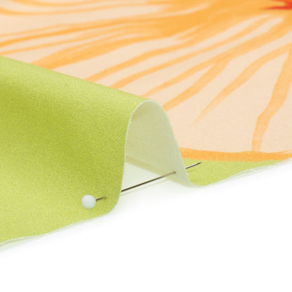Mood Exclusive Key Lime Sky Stretch Brushed Cotton Twill Detail