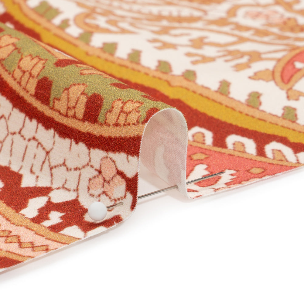 Mood Exclusive Brown Through the Thicket Stretch Brushed Cotton Twill Detail