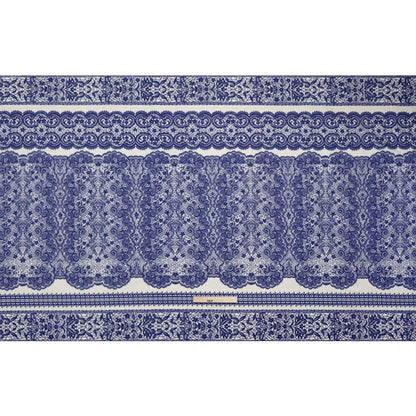 Mood Exclusive Ultramarine Two Sugar Cubes Cotton Poplin Full