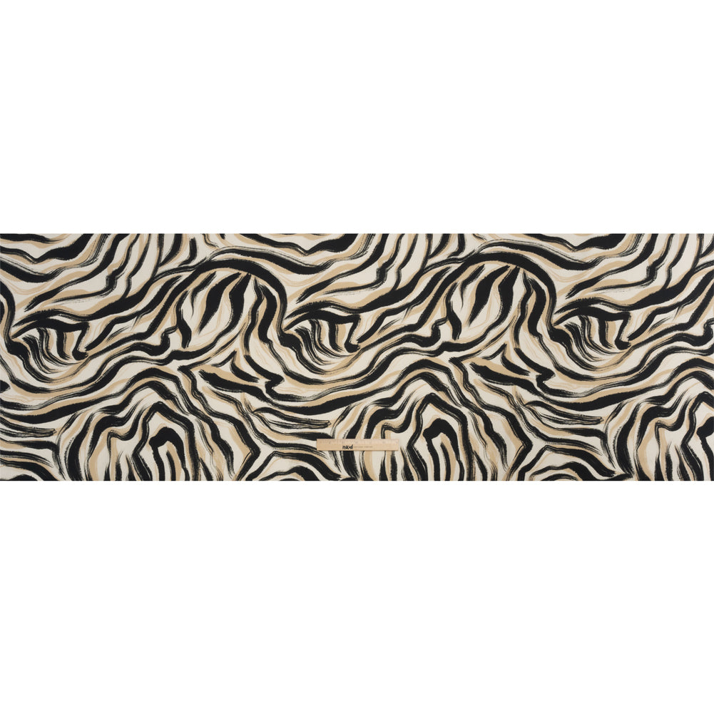 Mood Exclusive Beige Shifting Sands Stretch Cotton Poplin Full