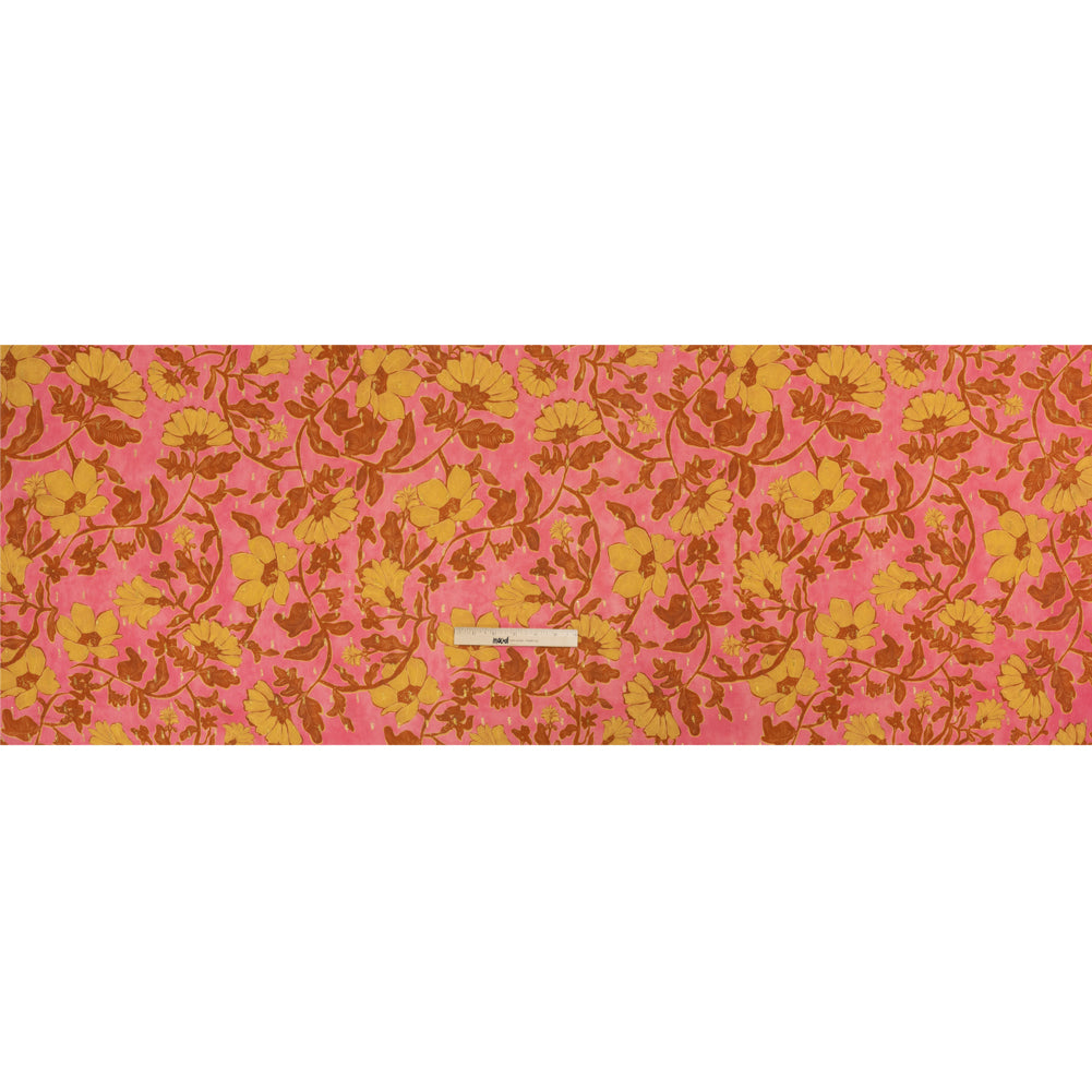 Mood Exclusive Sundown Sundae Metallic Dotted Crinkled Viscose Crepe Drape