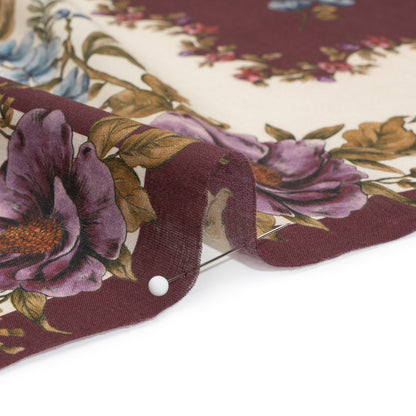 Mood Exclusive Multicolor Mulberry Tapestry Cotton Voile Panel Detail