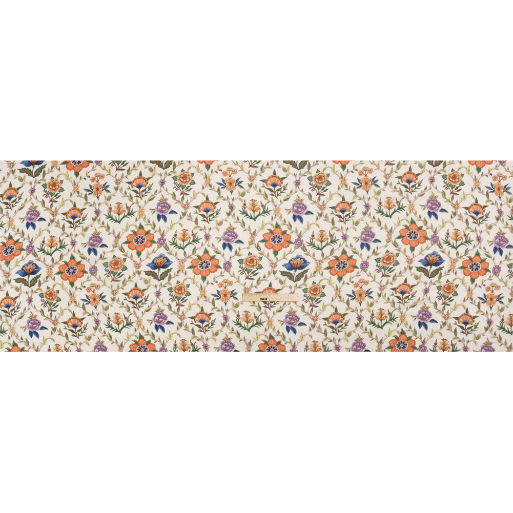 Mood Exclusive Cream Musee des Fleurs Viscose Georgette Full