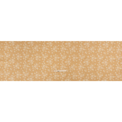 Stretch Cotton Poplin Print - Beige Flowers and Dotted Lines - Mood Exclusive Errands of Bees Full