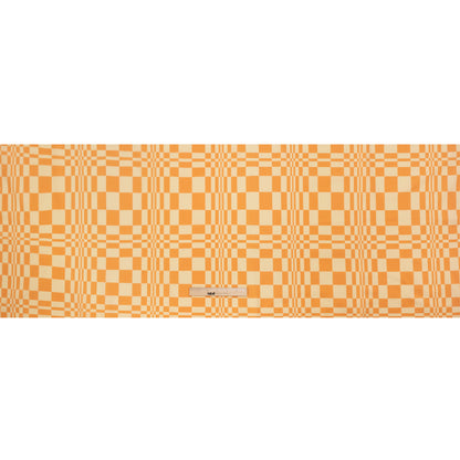 Mood Exclusive Creamsicle Cheeky Checkers Stretch Cotton Poplin Full