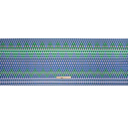 Mood Exclusive Blue Fruit Basket Fete Stretch Cotton Poplin Full