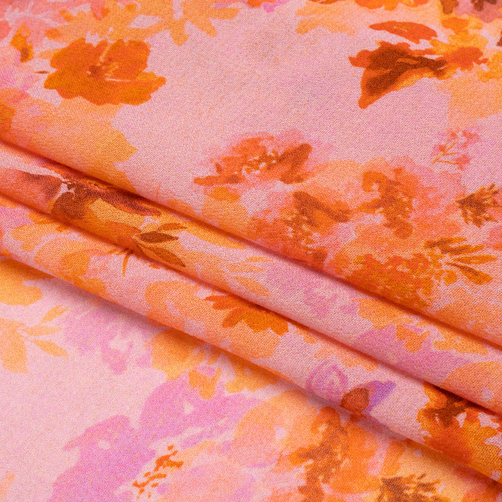 Mood Exclusive Pink Promise of Spring Viscose Georgette Full