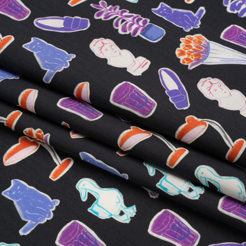 Mood Exclusive Sew It Goes Cotton Shirting Folded
