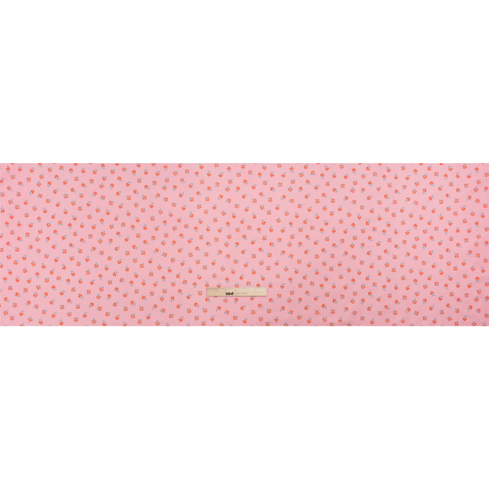 Cotton Voile Print - Pink and White Floral Ditsy - Mood Exclusive Sudden Sweetness Full