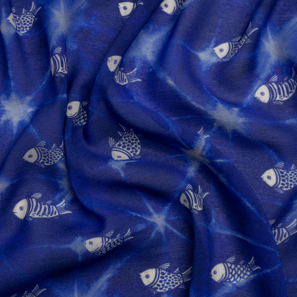 Mood Exclusive Sea Vision Viscose Georgette