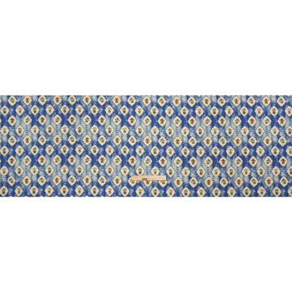 Mood Exclusive Blue Peaceful Trees Stretch Polyester Seersucker Full