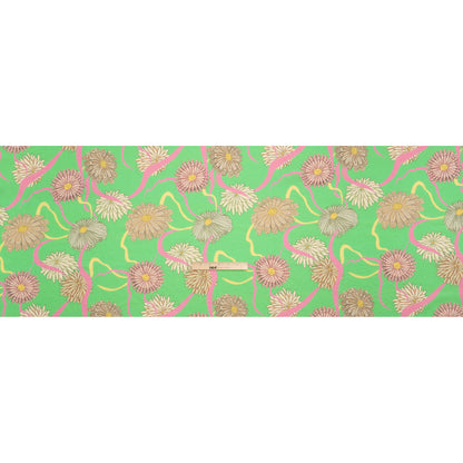 Mood Exclusive Green Goodness Gardens Stretch Polyester Seersucker Full