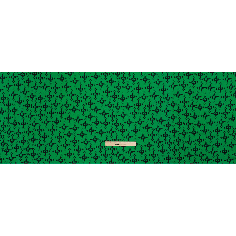 Mood Exclusive Seeing Green Stretch Sustainable Rayon Batiste Drape