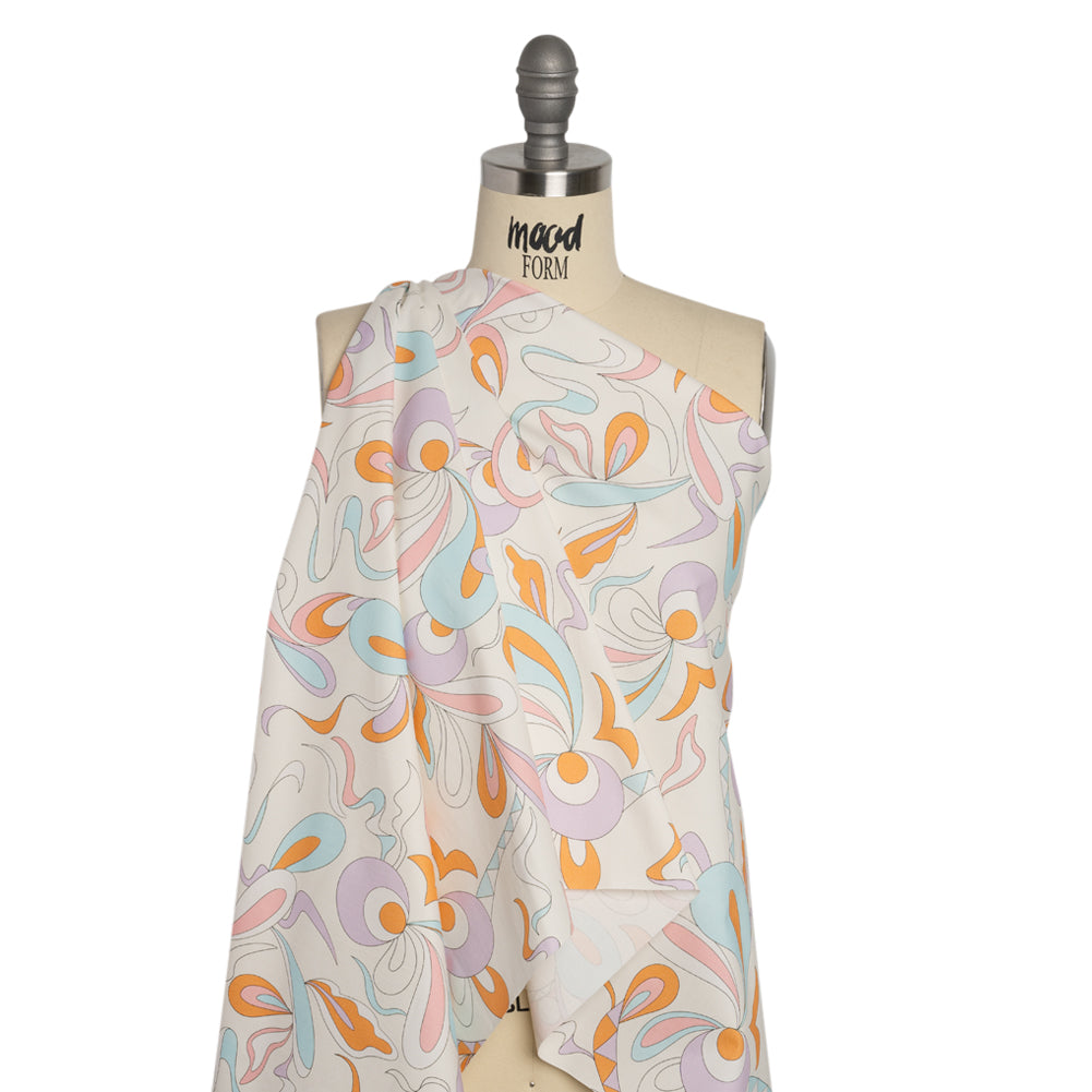 Mood Exclusive Celebration City Stretch Brushed Cotton Twill Drape