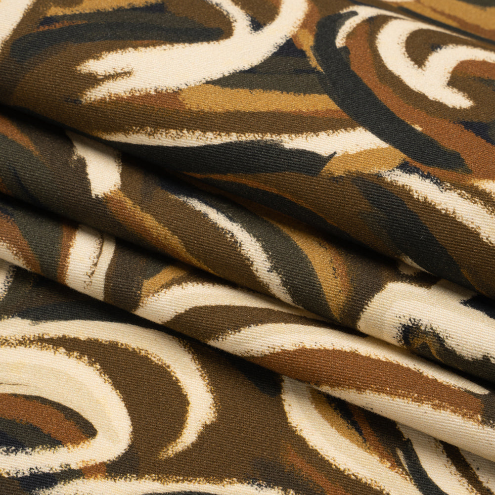 Mood Exclusive October Gale Brushed Stretch Cotton Twill Folded