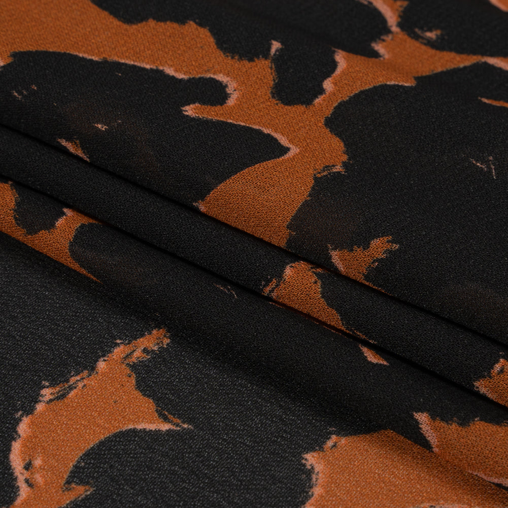 Mood Exclusive Brown Back to Zanzibar Viscose Georgette Full