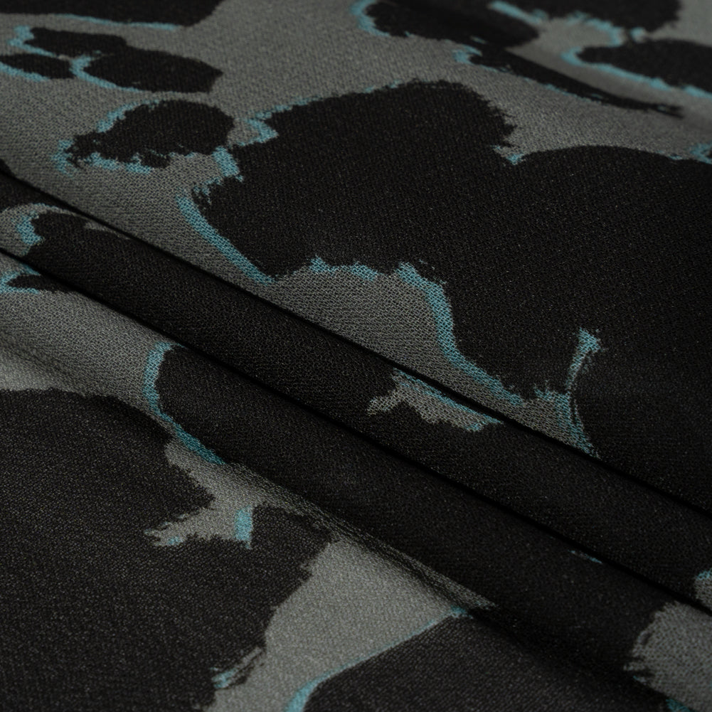 Mood Exclusive Gray Back to Zanzibar Viscose Georgette Full