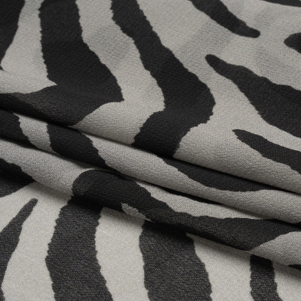 Mood Exclusive Black Nightfall in Namibia Viscose Georgette Full