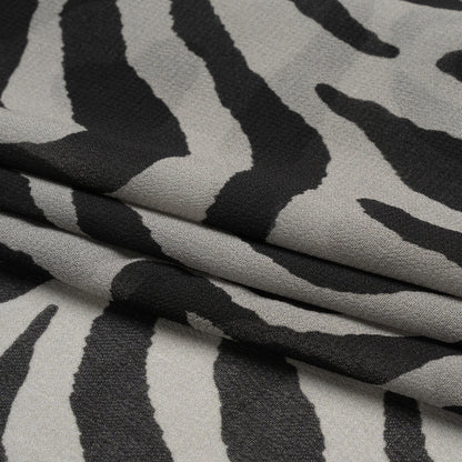 Mood Exclusive Black Nightfall in Namibia Viscose Georgette Full