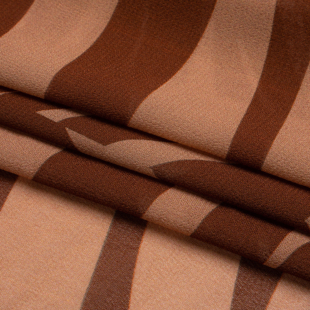 Mood Exclusive Monstera in Mauve Viscose Georgette Full