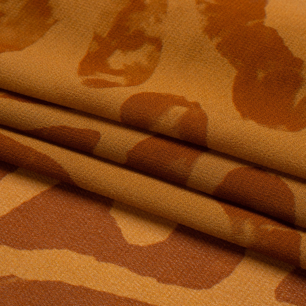 Mood Exclusive Brown Mozambique Maze Viscose Georgette Full