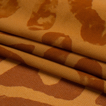 Mood Exclusive Brown Mozambique Maze Viscose Georgette Full