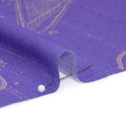 Mood Exclusive Lavender Concerto Metallic Pinstriped Viscose Dobby Folded