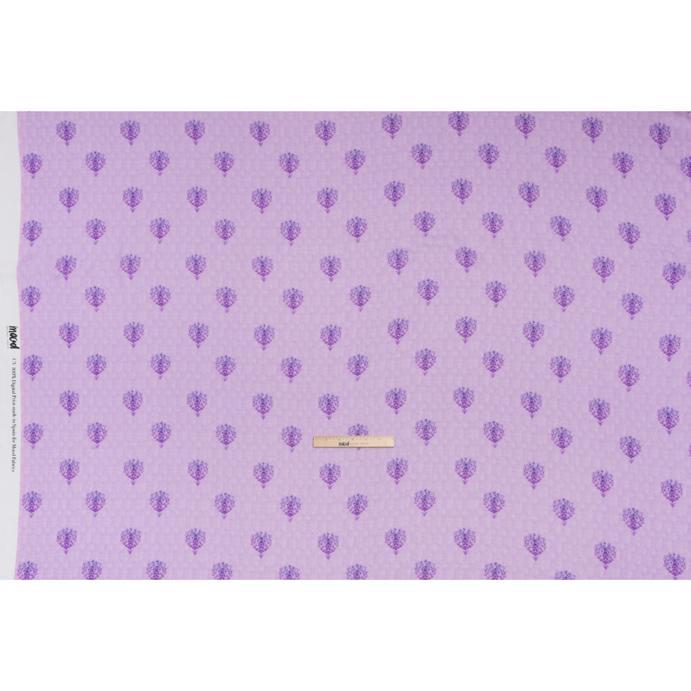 Mood Exclusive Lavender Topiary Lane Viscose Crepe - Full