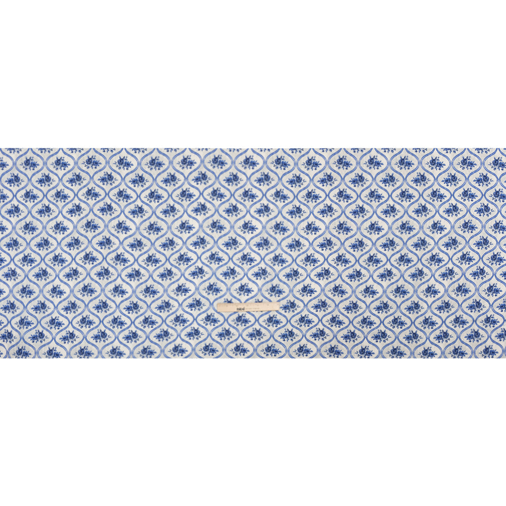 Mood Exclusive Blue Remembering Rosie Viscose Crepe Drape