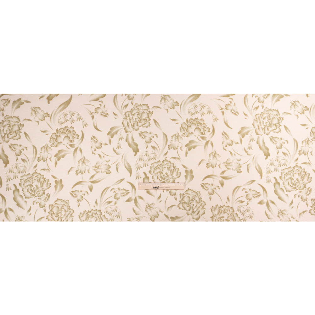 Mood Exclusive Beige Lyme Park Viscose Crepe Drape