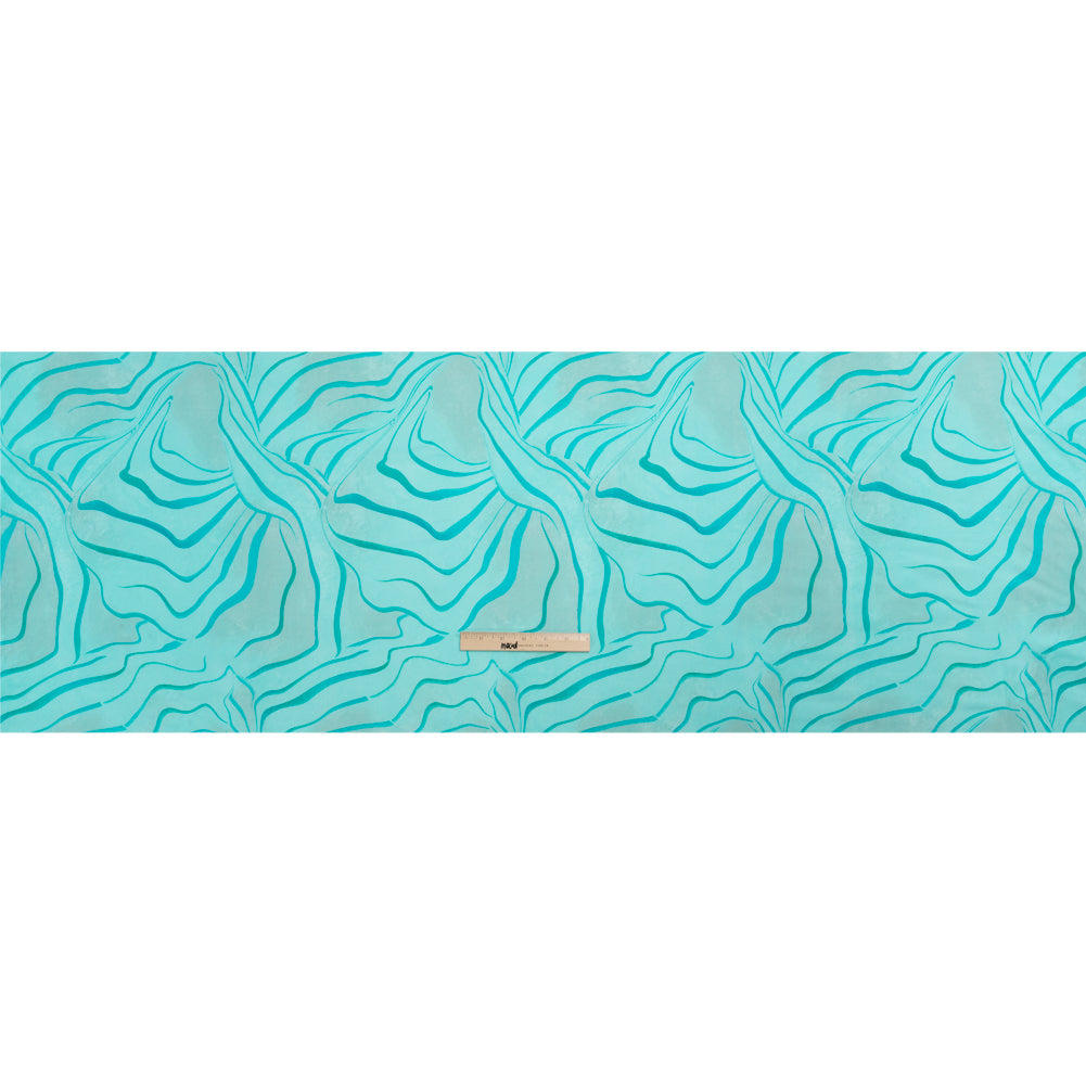 Mood Exclusive Aqua Water Works Stretch Sustainable Rayon Batiste Drape