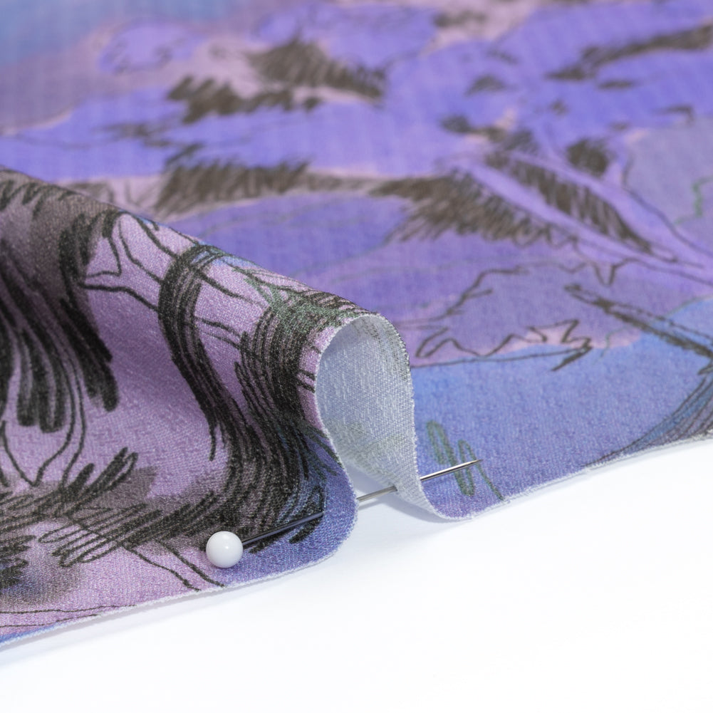 Mood Exclusive Mountain High Sustainable Viscose Diamond Jacquard Folded