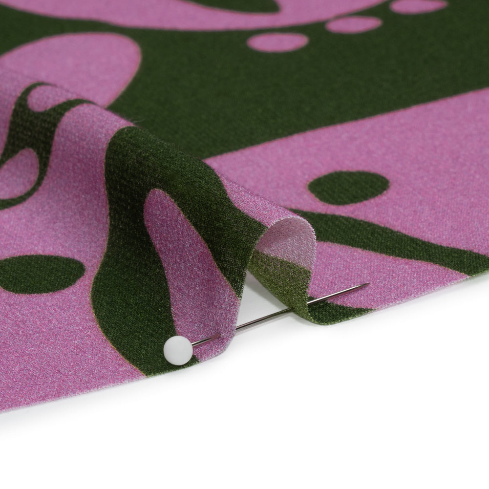 Mood Exclusive Purple Dreams and Doodles Viscose Georgette Folded