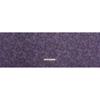 Mood Exclusive Purple Daisy Train Rayon Challis Drape