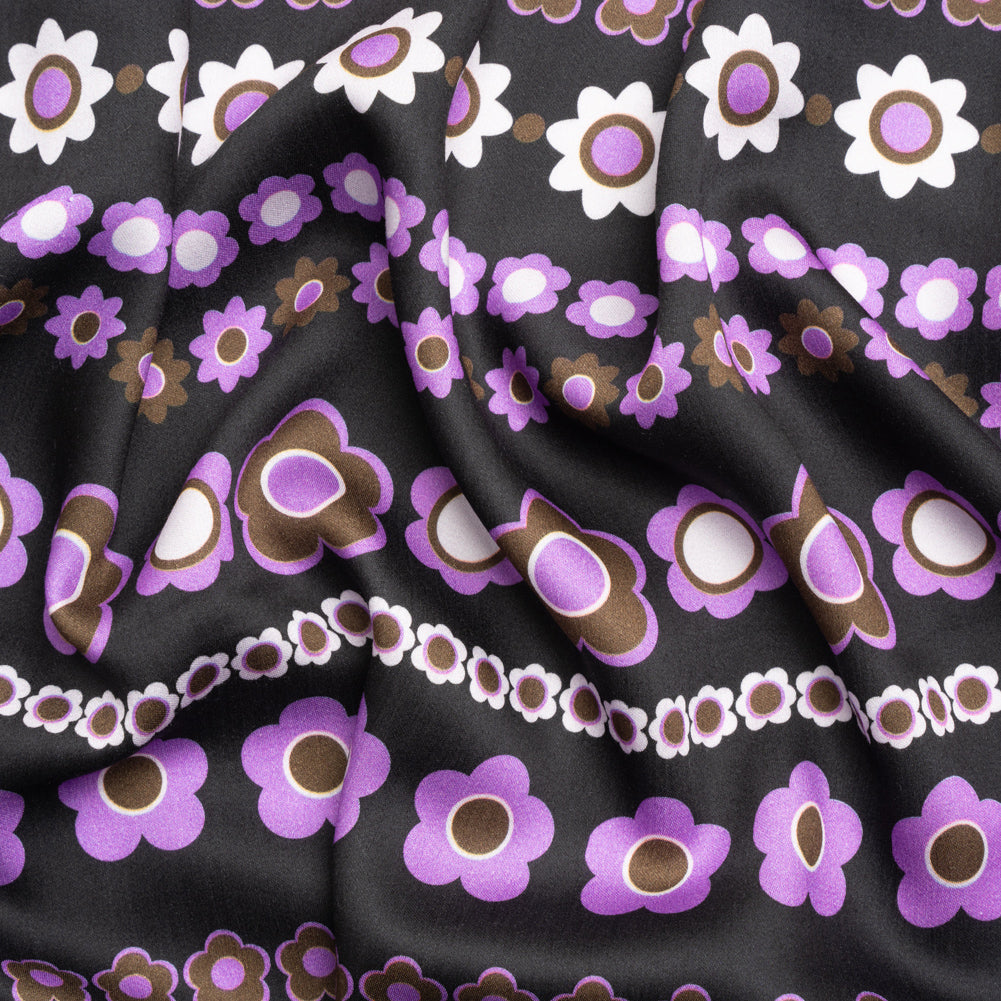 Mood Exclusive Purple Grow As We Go Rayon Challis