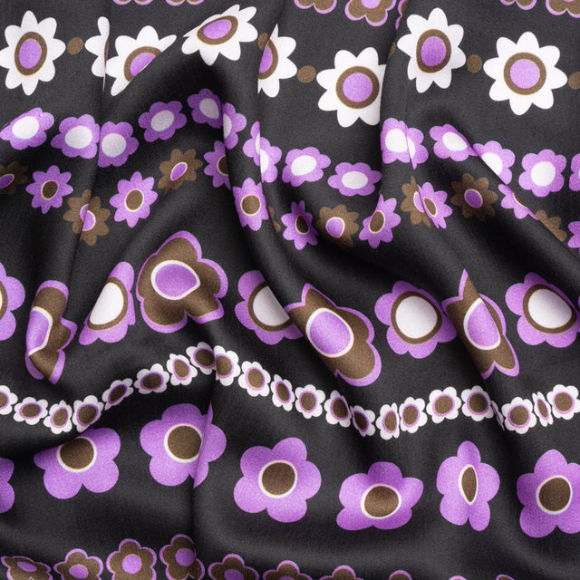 Mood Exclusive Purple Grow As We Go Rayon Challis