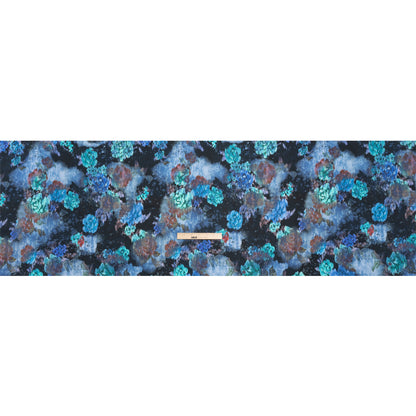 Mood Exclusive Blurred Blues Cotton Voile Full