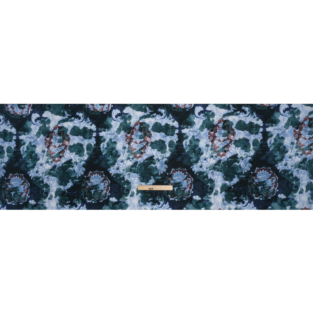 Mood Exclusive Blue Vieux Carre Cotton Voile Full