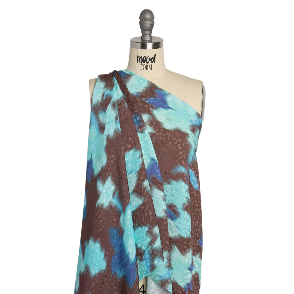 Mood Exclusive Dizzying Delights Sustainable Animal Spots Viscose Jacquard Detail