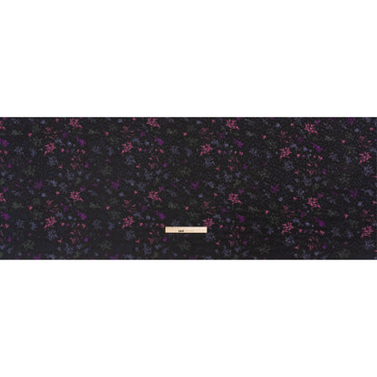 Mood Exclusive Black Serendipitous Saplings Sustainable Viscose Jacquard Drape