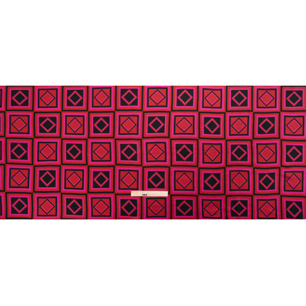 Mood Exclusive Red When the Night Falls Rayon Challis Full