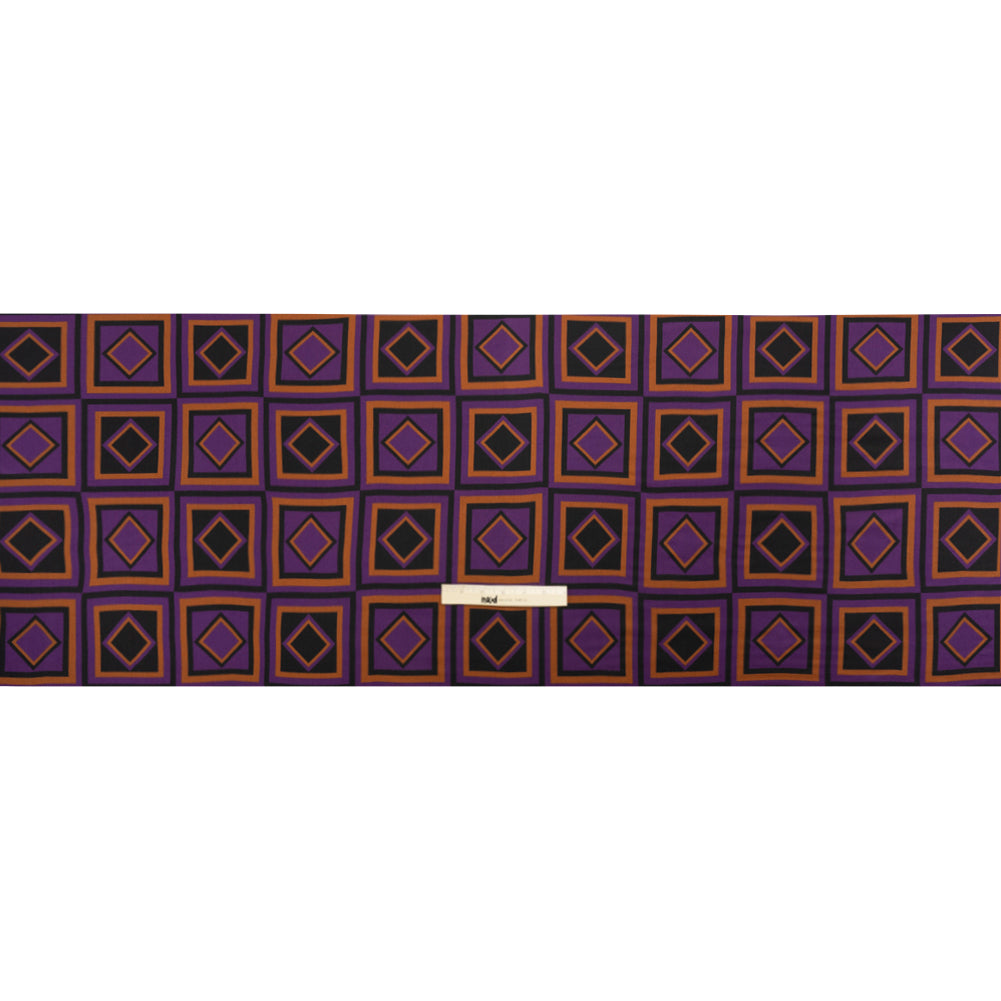 Mood Exclusive Purple When the Night Falls Rayon Challis Full