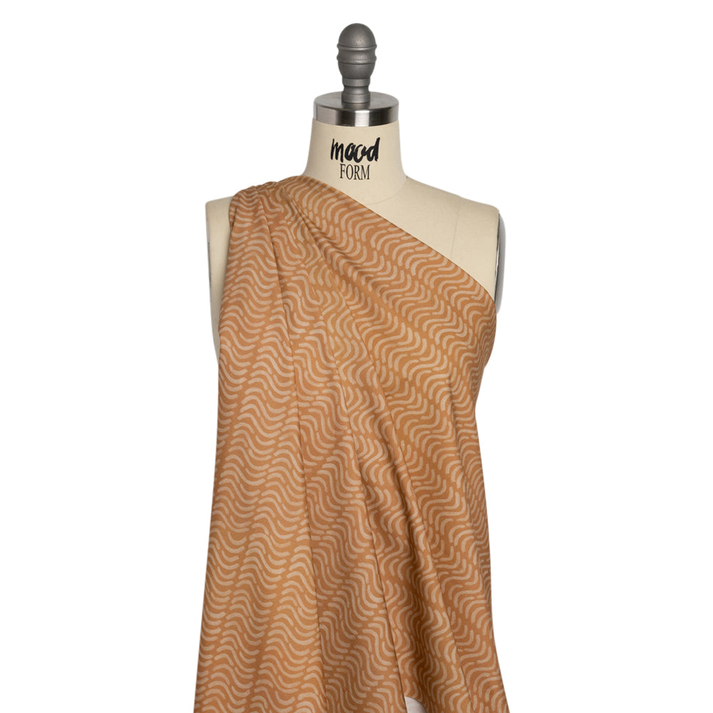 Mood Exclusive Something About Seesaw Stretch Cotton Poplin Drape