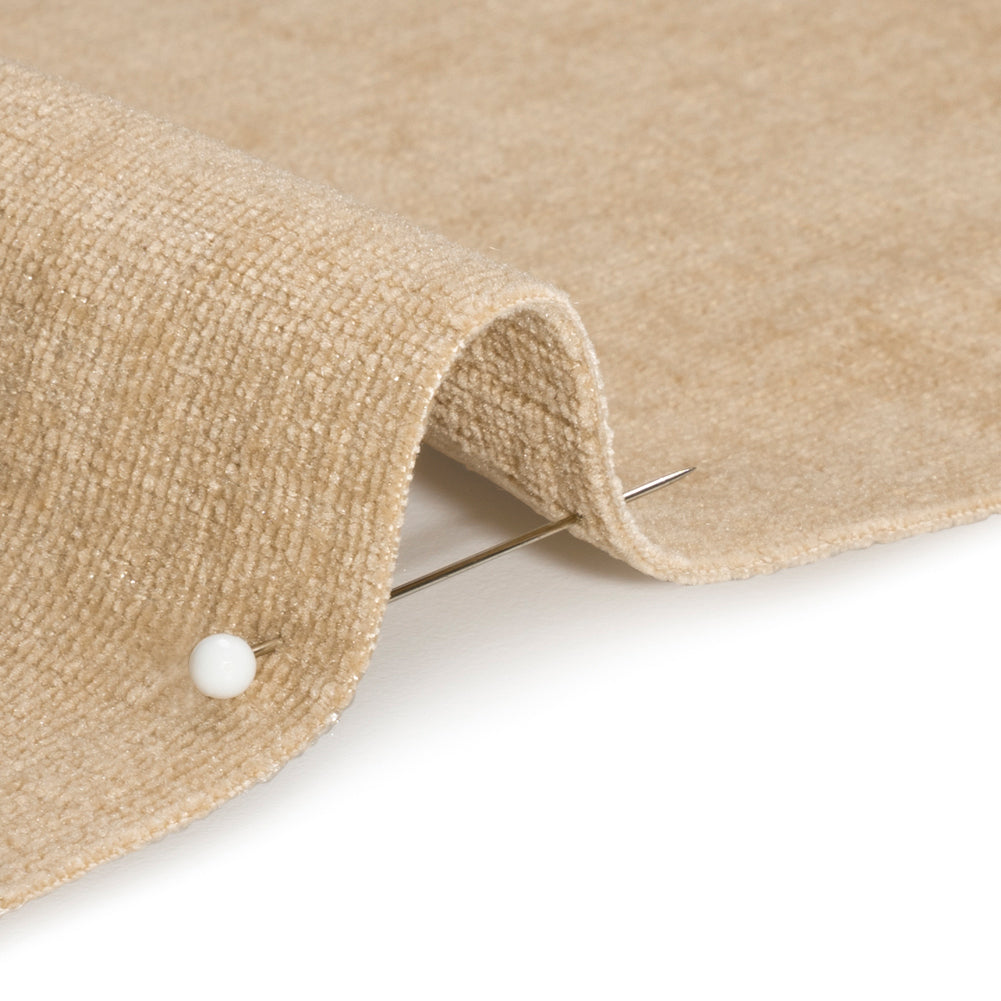 Otta Beige Polyester Chenille Woven Detail